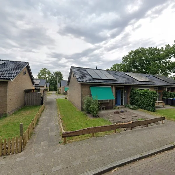Straatbeeld van Kerklaan 44, 8521KL Sint Nicolaasga