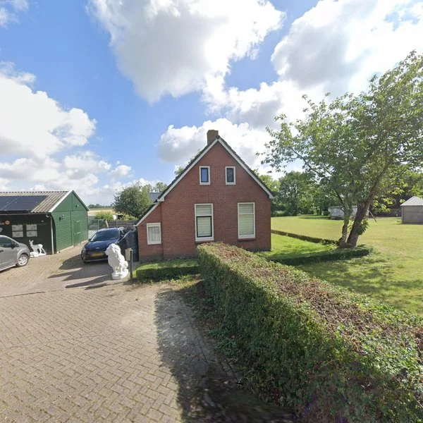 Straatbeeld van Kerkpad 10, 9904PE Krewerd