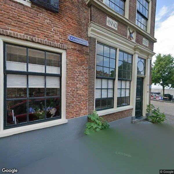 Straatbeeld van Kerkstraat 2, 8356DP Blokzijl