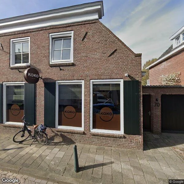 Straatbeeld van Kerkstraat 70, 5061EK Oisterwijk