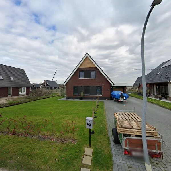 Straatbeeld van Kiekendief 63, 9685AK Blauwestad