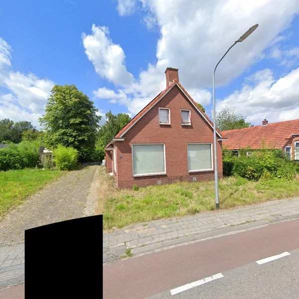 Straatbeeld van Klinkerweg 128, 9684AH Finsterwolde