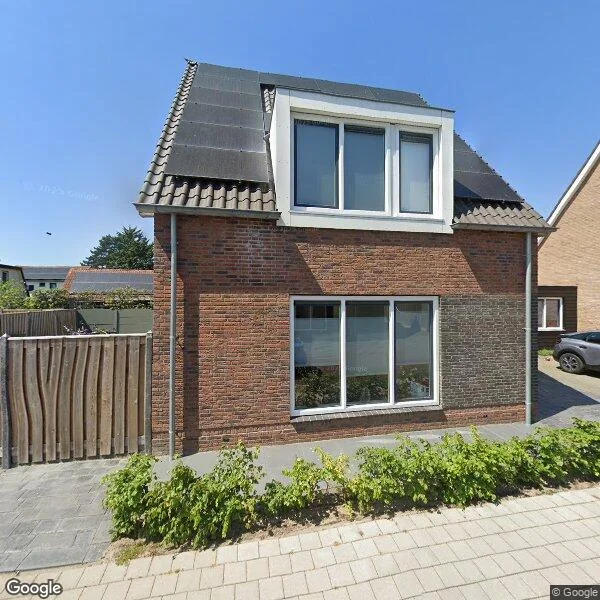 Straatbeeld van Kloosterstraat 1, 4417BM Hansweert