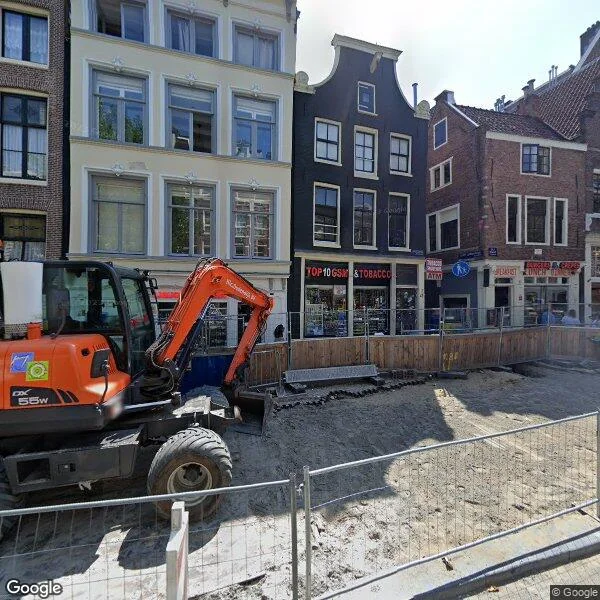 Straatbeeld van Korte Lijnbaanssteeg 4A, 1012SL Amsterdam