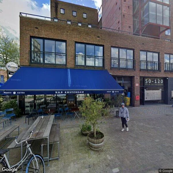Straatbeeld van Krijn Taconiskade 38, 1087HV Amsterdam