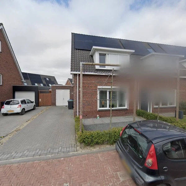 Straatbeeld van Lancaster 10, 4455BL Nieuwdorp