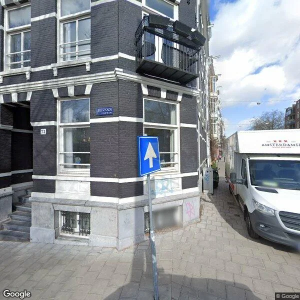 Straatbeeld van Leidsekade 72C, 1016DA Amsterdam
