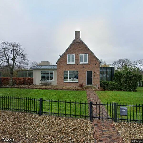 Straatbeeld van Leimuiderdijk 344, 2155MT Leimuiderbrug