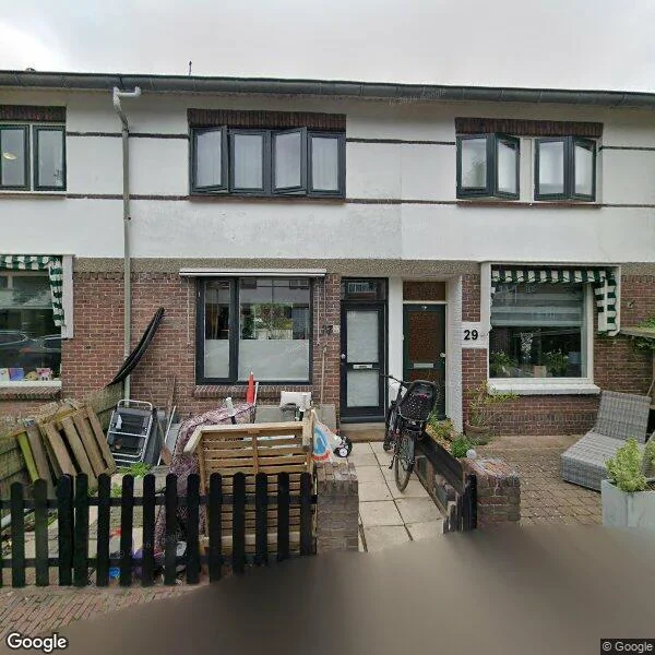 Straatbeeld van Leliestraat 27, 2406BL Alphen aan den Rijn