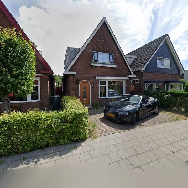 Straatbeeld van Lijsterstraat 4, 9203BJ Drachten