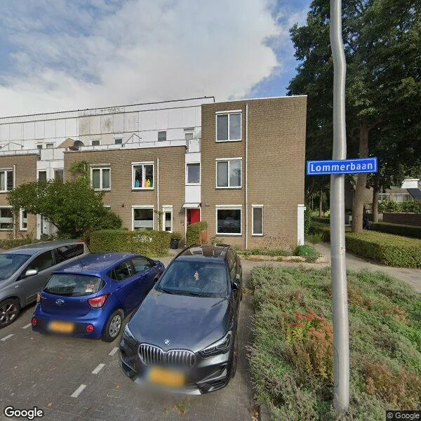 Straatbeeld van Lommerbaan 88, 2728JG Zoetermeer