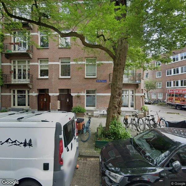 Straatbeeld van Maarten Harpertszoon Trompstraat 36-2, 1056JB Amsterdam