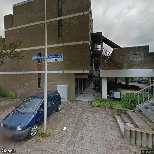 Straatbeeld van Mahlerrode 23, 2717CL Zoetermeer