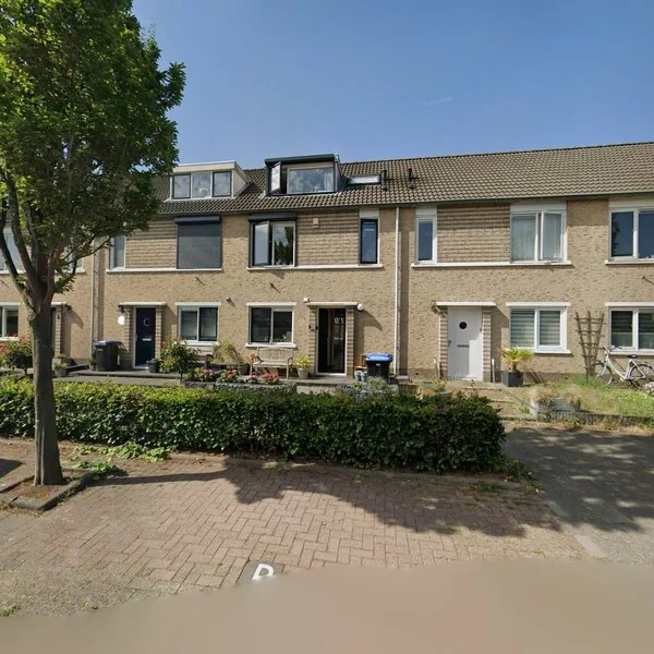 Straatbeeld van Maria van Osstraat 6, 3343DS Hendrik-Ido-Ambacht