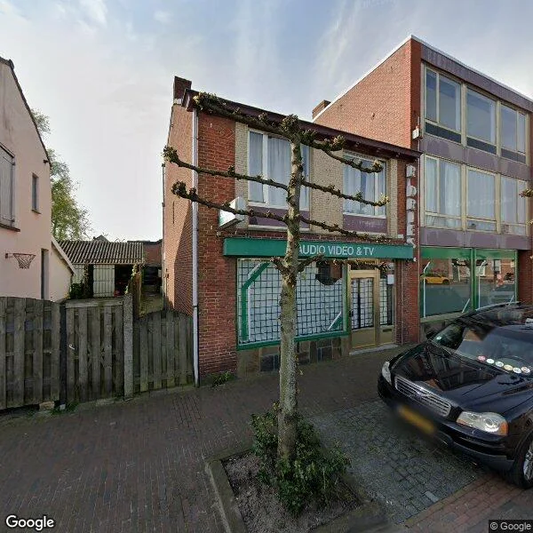 Straatbeeld van Markt 12, 4641HR Ossendrecht
