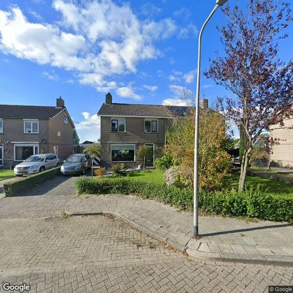 Straatbeeld van Marten Koopalstrjitte 7, 9038TH Ingelum