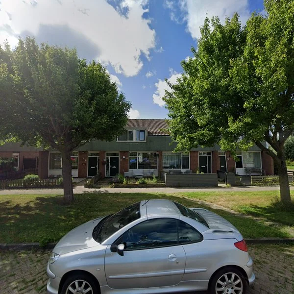 Straatbeeld van Meenscharsweg 6, 8713JC Hindeloopen