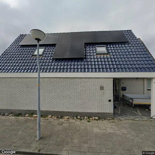 Straatbeeld van Meester Geensenweg 14, 1755LZ Petten