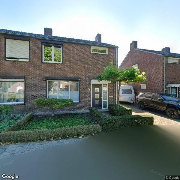 Straatbeeld van Meester Mertensstraat 5, 6083AN Nunhem