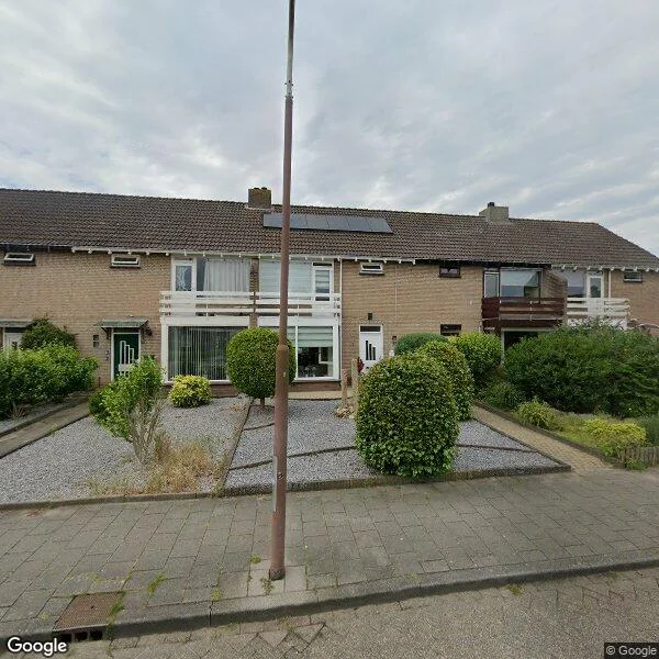 Straatbeeld van Meidoornlaan 8, 4741CM Hoeven