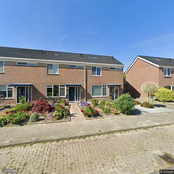 Straatbeeld van Meidoornweg 40, 9982GP Uithuizermeeden
