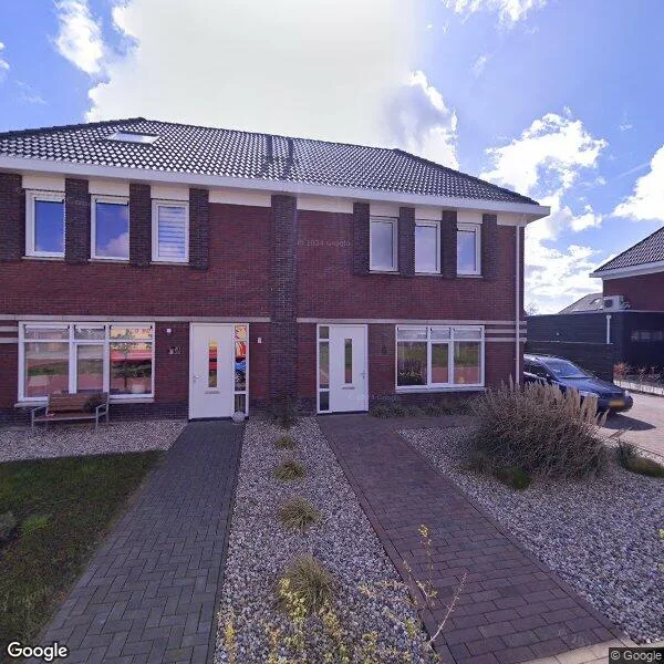 Straatbeeld van Menkingastrjitte 6, 9051JD Stiens