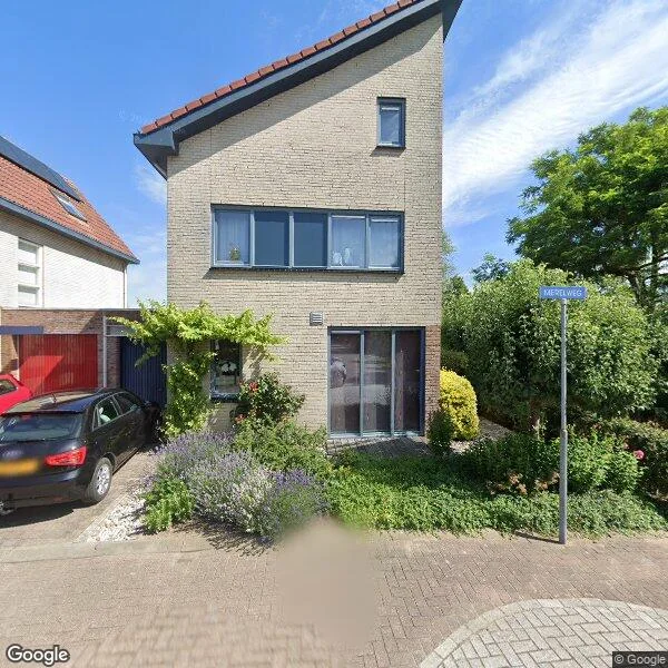 Straatbeeld van Merelweg 2, 4105WZ Culemborg