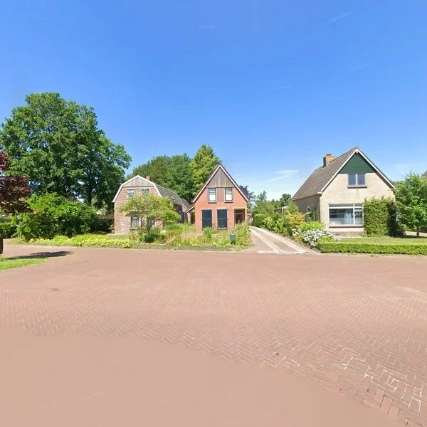 Straatbeeld van Merkebuorren 49, 9241GB Wijnjewoude
