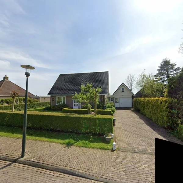 Straatbeeld van Middelzeedijk 12A, 8741KD Hartwerd