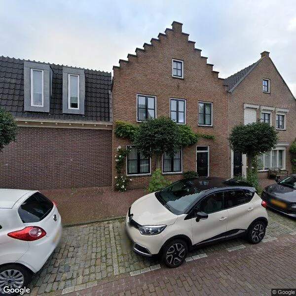 Straatbeeld van Moervaartstraat 1, 4561BR Hulst