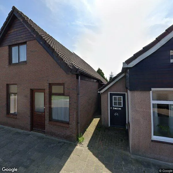 Straatbeeld van Molenstraat 62, 9679KD Scheemda