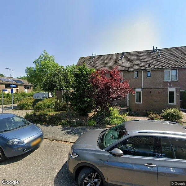 Straatbeeld van Muntstraat 2, 2165VJ Lisserbroek