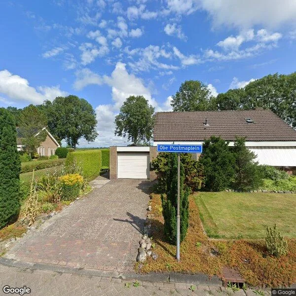 Straatbeeld van Obe Postmaplein 1, 8802XH Franeker