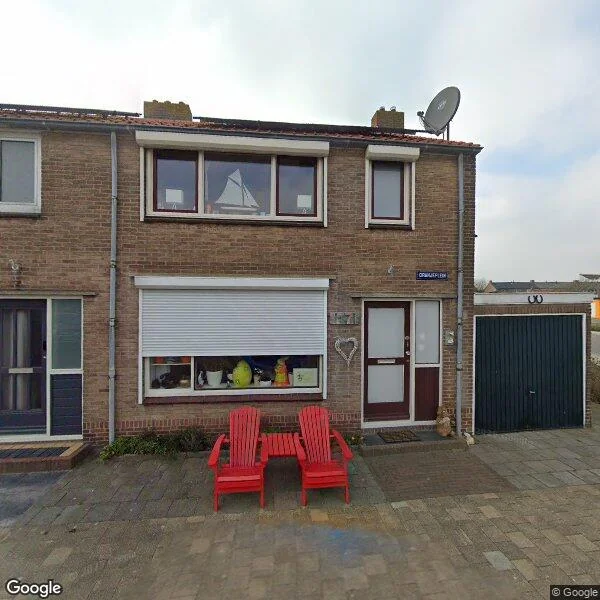 Straatbeeld van Oranjeplein 17, 4374AG Zoutelande