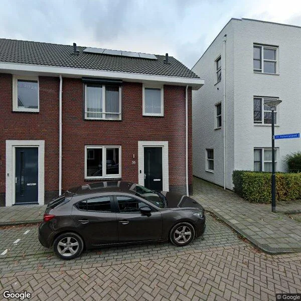 Straatbeeld van Orffstraat 36, 5144HL Waalwijk