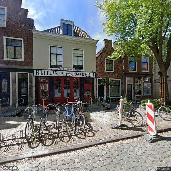 Straatbeeld van Oude Varkenmarkt 13A, 2311VN Leiden