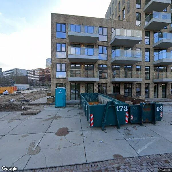 Straatbeeld van Overleekplein 10, 1024ST Amsterdam