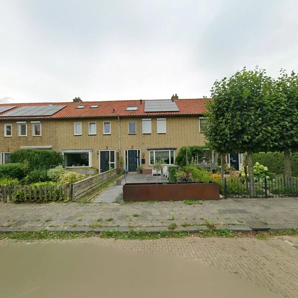 Straatbeeld van P F Catsstraat 6, 8801VC Franeker