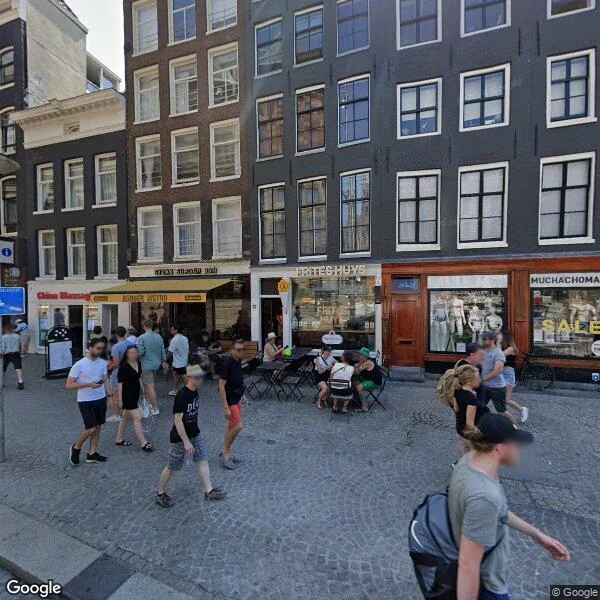Straatbeeld van Paleisstraat 29, 1012RB Amsterdam