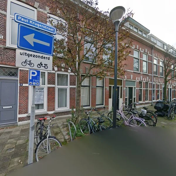 Straatbeeld van Paul Krugerstraat 27, 2312ZB Leiden