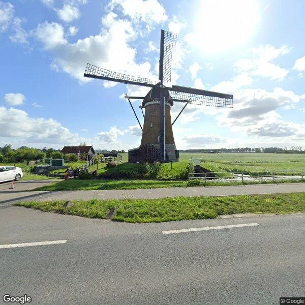 Straatbeeld van Peilmolenweg 1, 2969BV Oud-Alblas