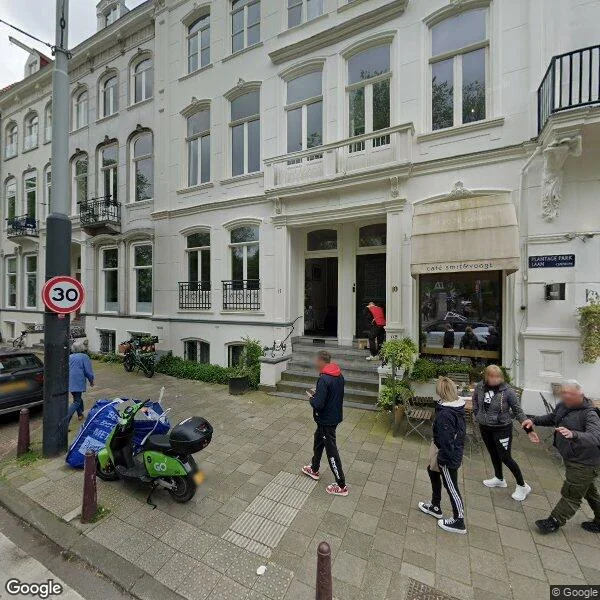 Straatbeeld van Plantage Parklaan 11-1, 1018ST Amsterdam