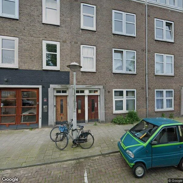 Straatbeeld van Postjeskade 27-2, 1058DE Amsterdam