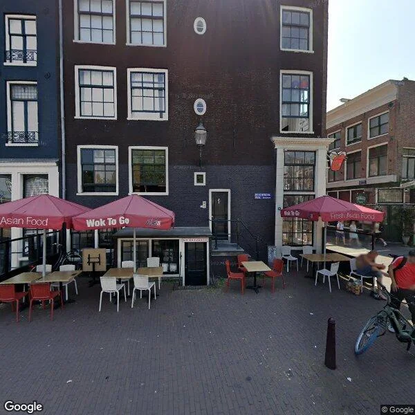Straatbeeld van Prins Hendrikkade 1B, 1012TK Amsterdam