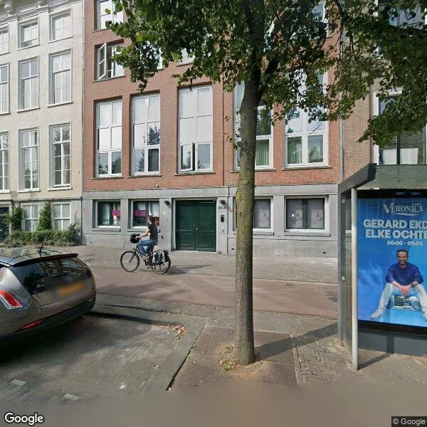 Straatbeeld van Prinsegracht 77B, 2512EX Den Haag