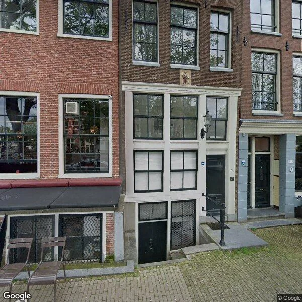 Straatbeeld van Prinsengracht 1A, 1015DK Amsterdam