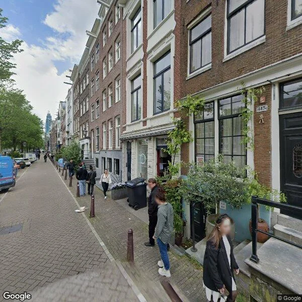 Straatbeeld van Prinsengracht 409D, 1016HM Amsterdam