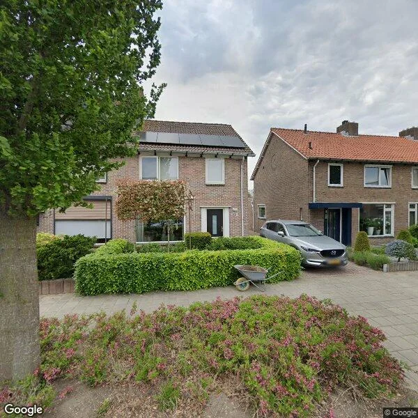Straatbeeld van Prinses Irenestraat 16, 5104AK Dongen