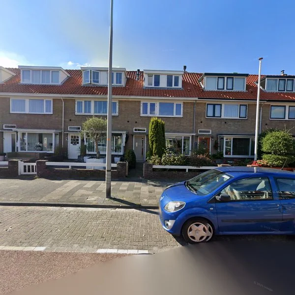 Straatbeeld van Quarles van Uffordstraat 27, 2202NC Noordwijk