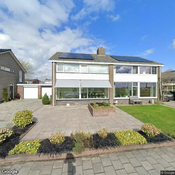 Straatbeeld van Redgerstraat 7, 9951BN Winsum